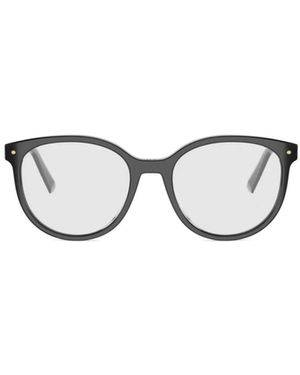 Dior Eyewear Petit Cdo R1I 1000 Round Glasses - White