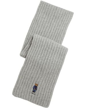 Polo Ralph Lauren Rectangular Scarf - Gray