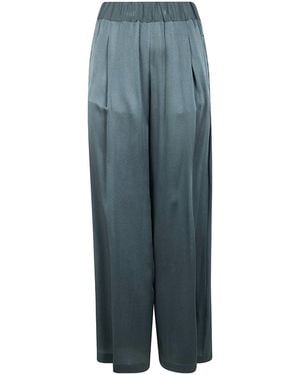 Semicouture Pleated Trousers - Blue