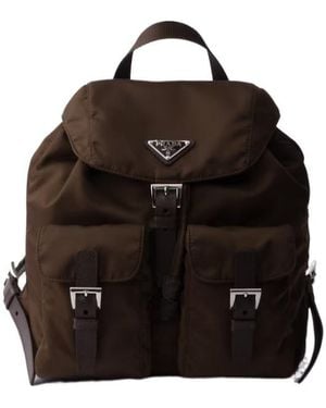 Prada Small Re-Nylon Backpack - Black