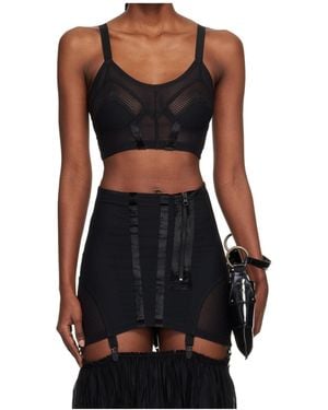 KNWLS Uma Mesh Bra - Black