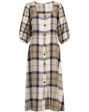 Barbour Shirt Dress - Natural