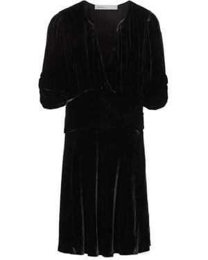 AllSaints Velvet Mini Dress - Black
