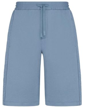 Dior Elastic Waist Shorts - Blue
