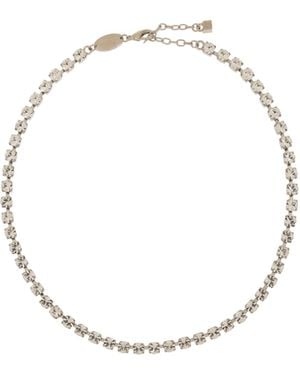 DSquared² Classic Embellished Necklace - Metallic