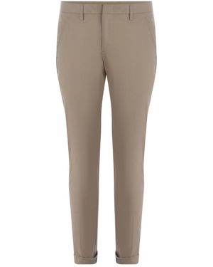 Dondup Gaubert Slim-Fit Trousers - Grey