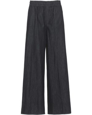 Dondup Roos Wide-Leg Jogger Jeans - Blue