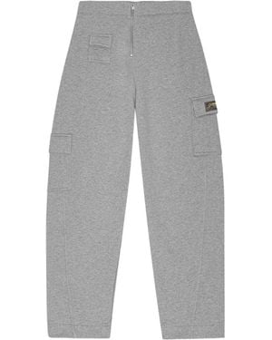 Ganni Cargo Sweatpants - Gray