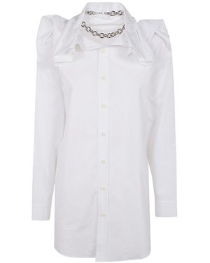 Y. Project Buttoned Loose-Fit Shirt - White