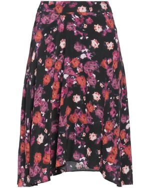 Isabel Marant Crepe Asymmetric Skirt - Red
