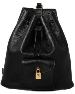 Loro Piana Extra Drawstring L27 Backpack - Black