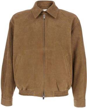Tonywack Relaxed Bomber Jacket - Brown