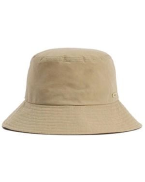Barbour Asker Showerproof Bucket Hat - Natural