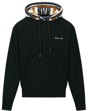 ANDERSSON BELL Logo Embroidered Hoodie - Black
