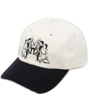 Enfants Riches Deprimes Embroidered Baseball Cap - White