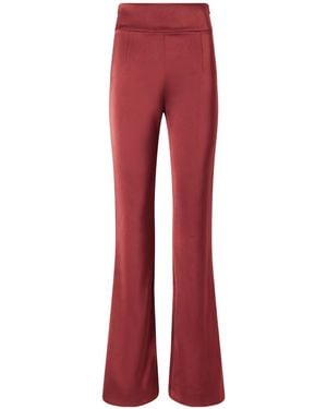 Galvan London Satin Flared Trousers