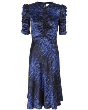 Isabel Marant Short-Sleeved Dress - Blue