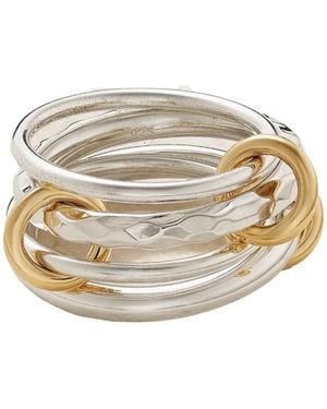 Spinelli Kilcollin Cici Petite Sterling And 18-Karat Ring - White