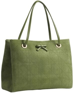 Dior Medium Promenade Shopping Bag - Green