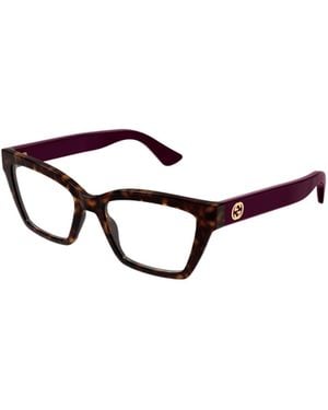 Gucci Eyewear Gg1715O Rectangular Glasses And Frames - White