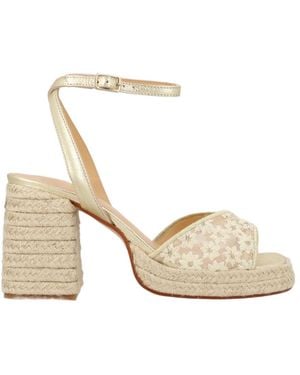 Castañer Castañer Vals Floral Platform Heeled Sandals - White