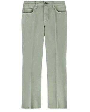 Fay Logo Patch 5-Pocket Trousers - Green