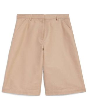 Balenciaga Bermuda Shorts - Natural