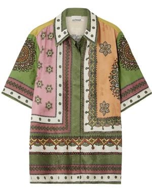 ALÉMAIS Oversized Shirt - Green