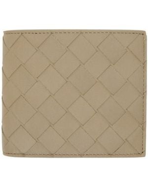 Bottega Veneta Bifold Wallet - Natural