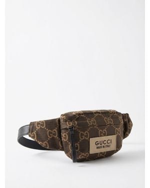 Gucci Large Gg Belt Bag - Brown