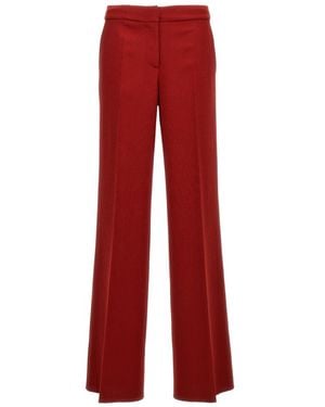 Gianluca Capannolo Pleated Casual Trousers - Red