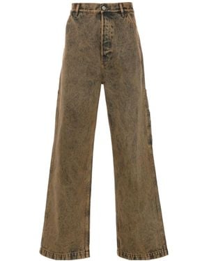 Dries Van Noten Belt-Loop Jeans - Grey