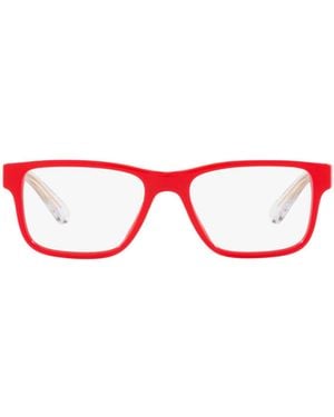 Versace Rectangular Flat Mirror - Red