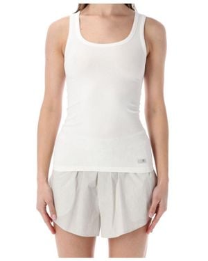 MM6 by Maison Margiela Sleeveless Vest - White