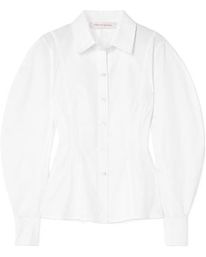 Carolina Herrera Curved Shirt - White