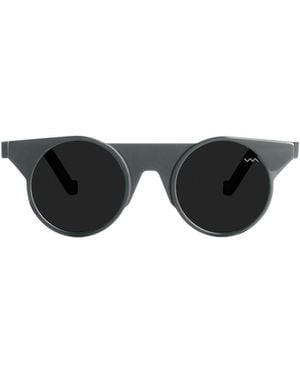 VAVA Eyewear Rounded Cat-Eye Frame Sunglasses - Grey