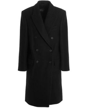 Wardrobe NYC X Hailey Bieber Double-Breasted Coat - Black