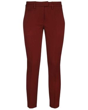 Dondup Slim Technical Pants - Red