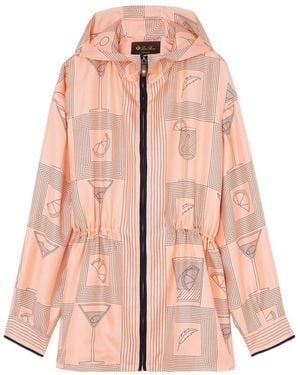 Loro Piana Rafael Hooded Jacket - Pink