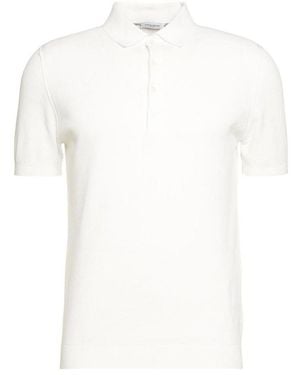 Paolo Pecora Short-Sleeved Polo Shirt - White