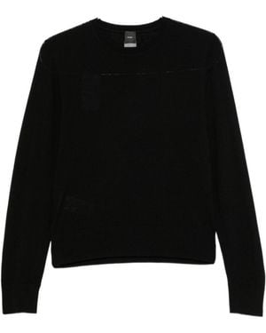Pinko Lourdes Crew-Neck Sweater - Black