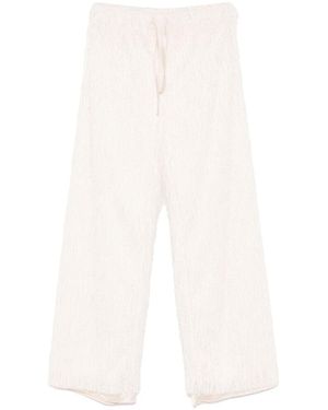 DARKPARK Aria Fringe Trousers - White