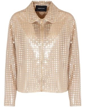 Fabiana Filippi Zipped Jacket - Natural
