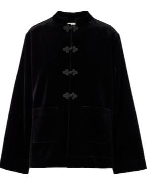 Rohe Cotton Velvet Jacket - Black