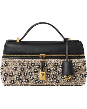 Loro Piana Extra Bag L23 Shoulder Bag - Black