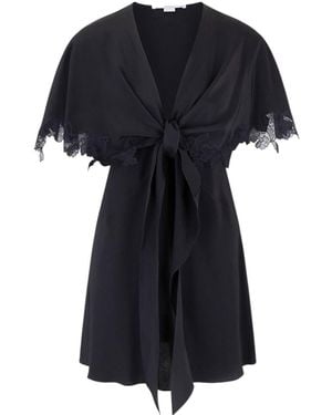 Stella McCartney Lace-Detailing Blouse - Black