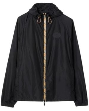 Burberry Nylon Blouson Jacket - Black