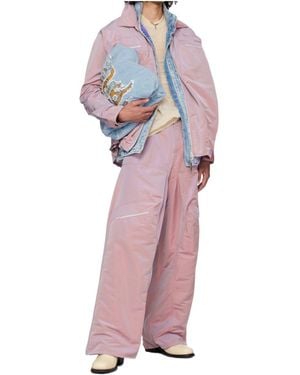 Y. Project Gathered Shirt - Pink