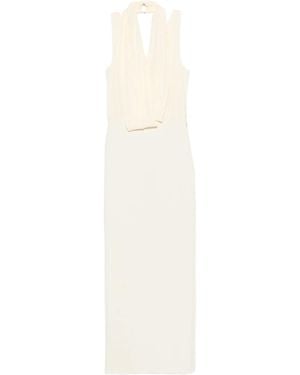 Patrizia Pepe Sleeveless Dress - White
