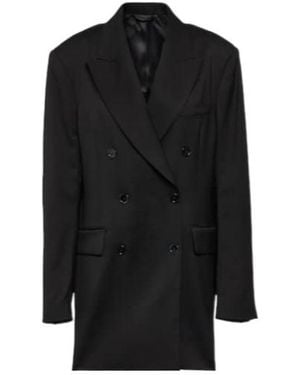 Acne Studios Double-Breasted Blazer - Black
